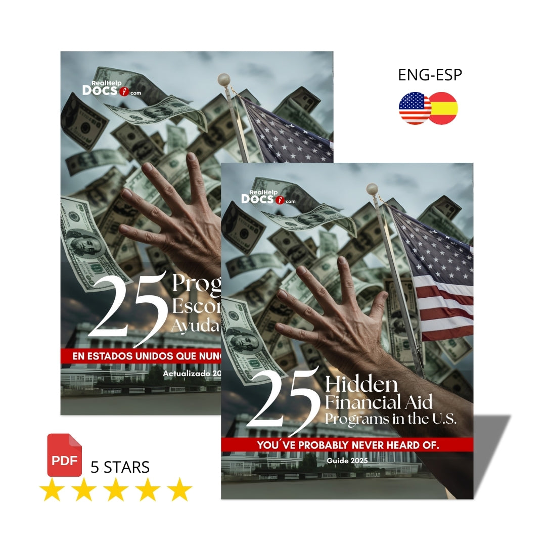 25 Hidden Financial Aid Programs in the U.S. - You´ve Probably Never Heard Of.